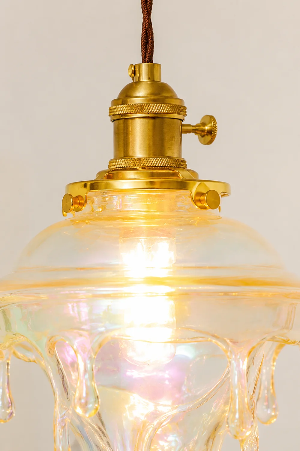Designer Water Drop Melting Decor Pendant Light - Lumpaz