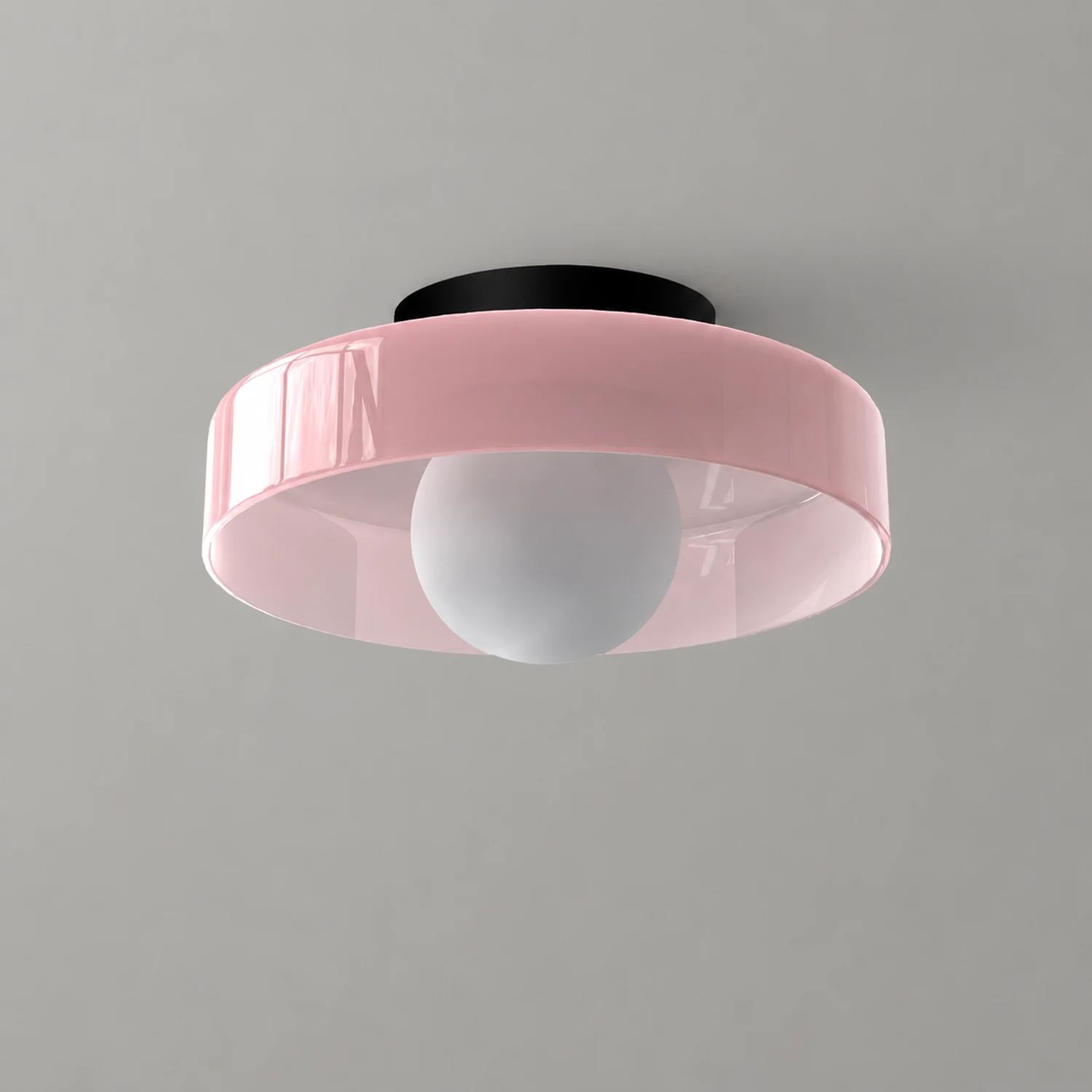 Modern Round Flush Mount Kitchen Ceiling Light - Lumpaz