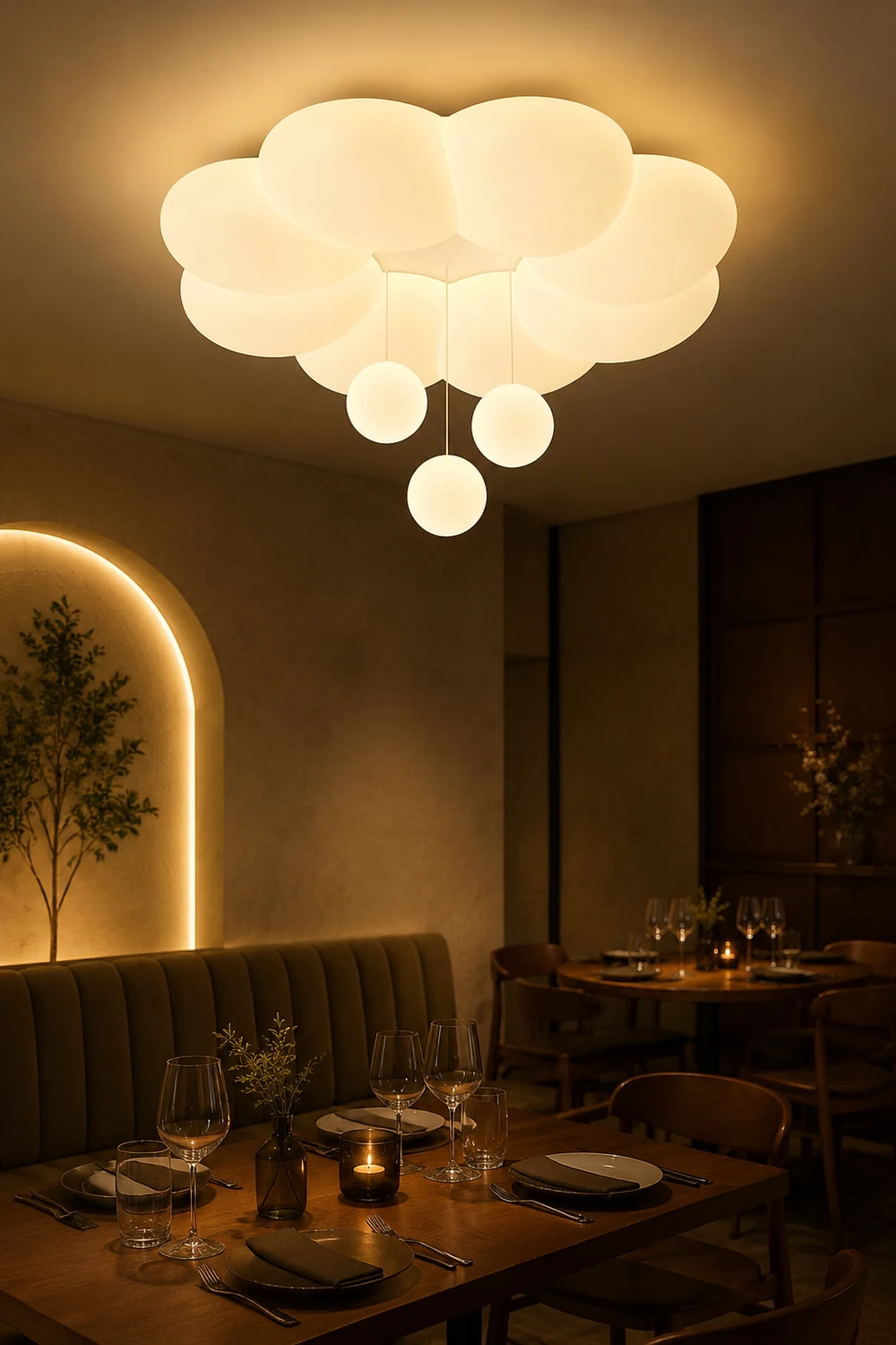 French Warm Ceiling Light For Kids Room - Lumpaz