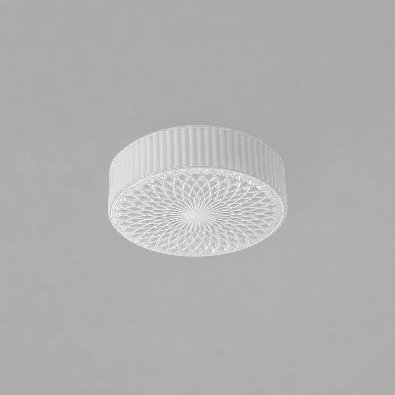 French Art Glass Flush Mount Ceiling Light - Lumpaz