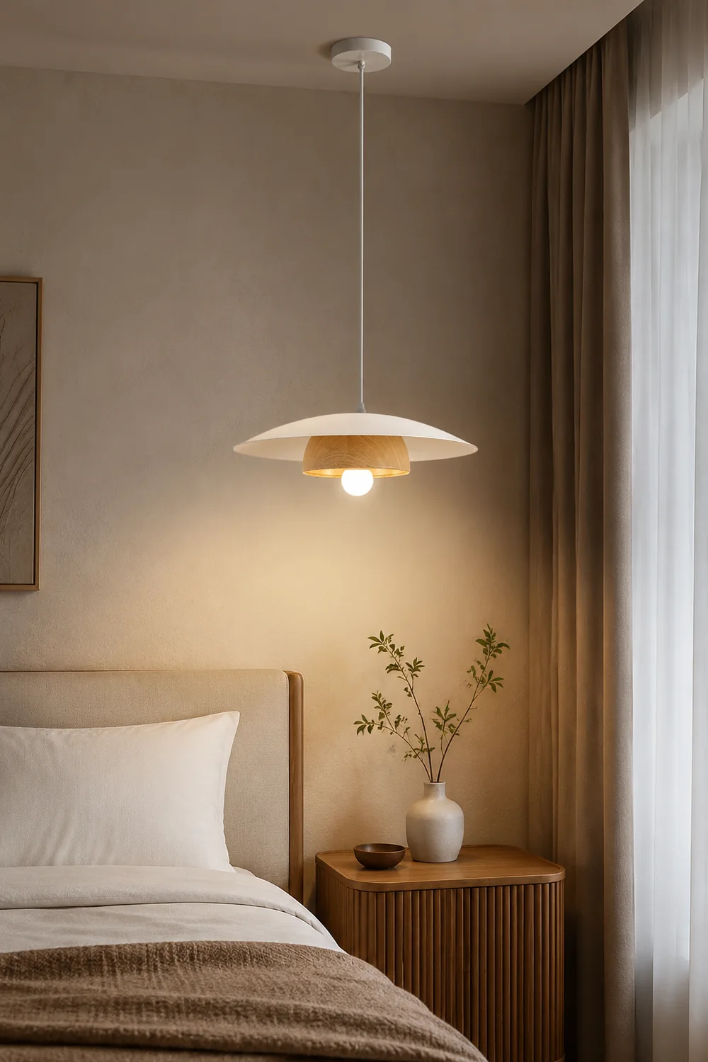 Nordic Style Flying Saucer Pendant Hanging Light - Lumpaz