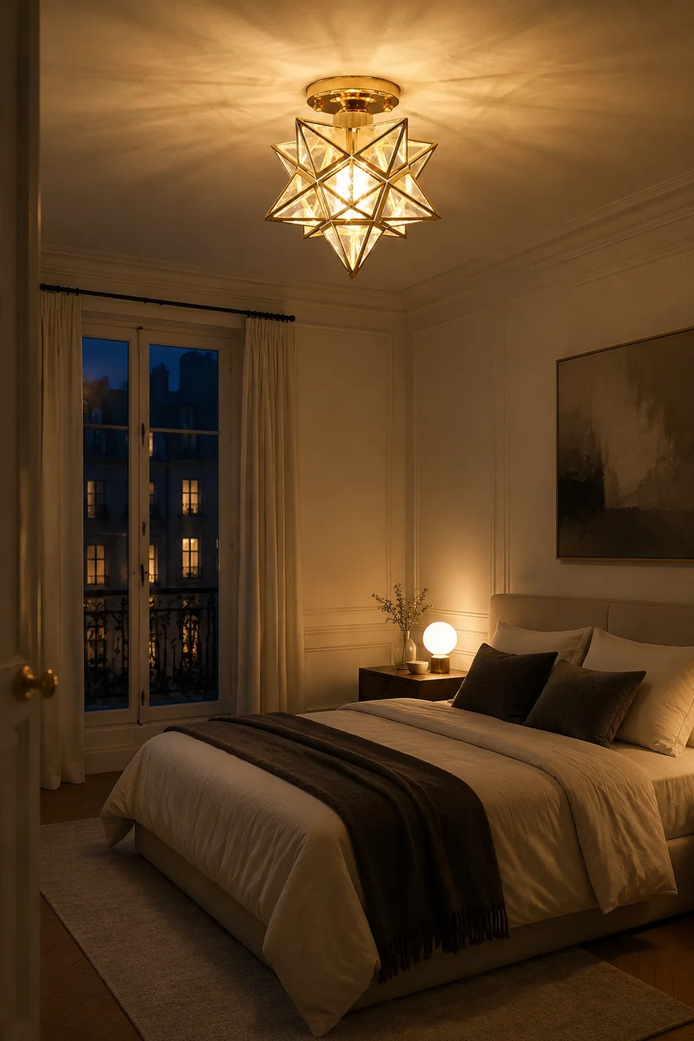 Creative Metal Star Ceiling Light - Lumpaz