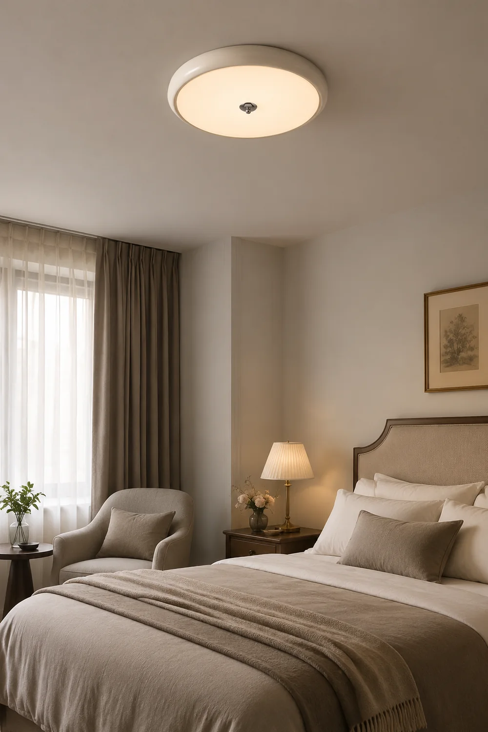Retro Simple LED Ceiling Light - Lumpaz