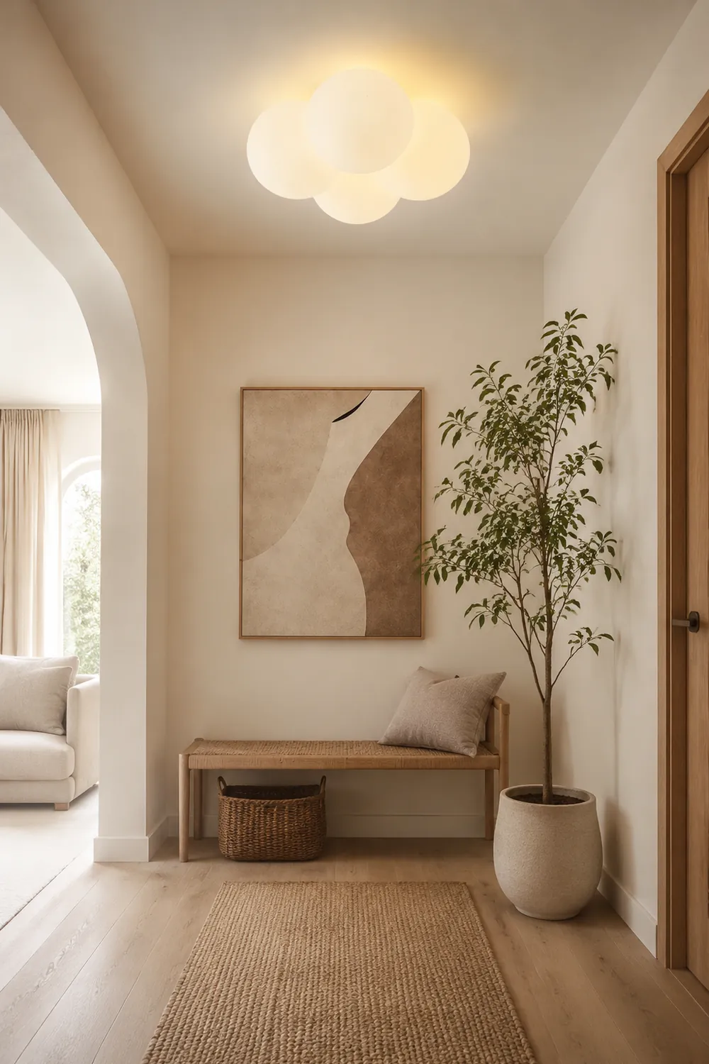 Modern White Cloud Bubbles Ceiling Light - Lumpaz