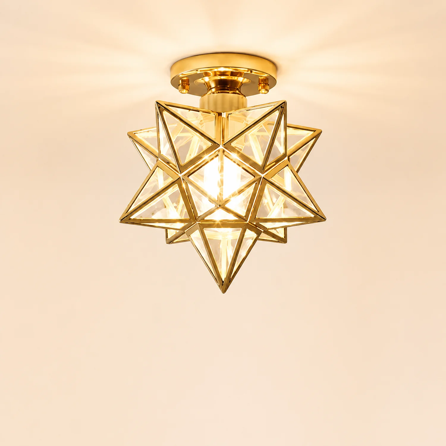 Creative Metal Star Ceiling Light - Lumpaz
