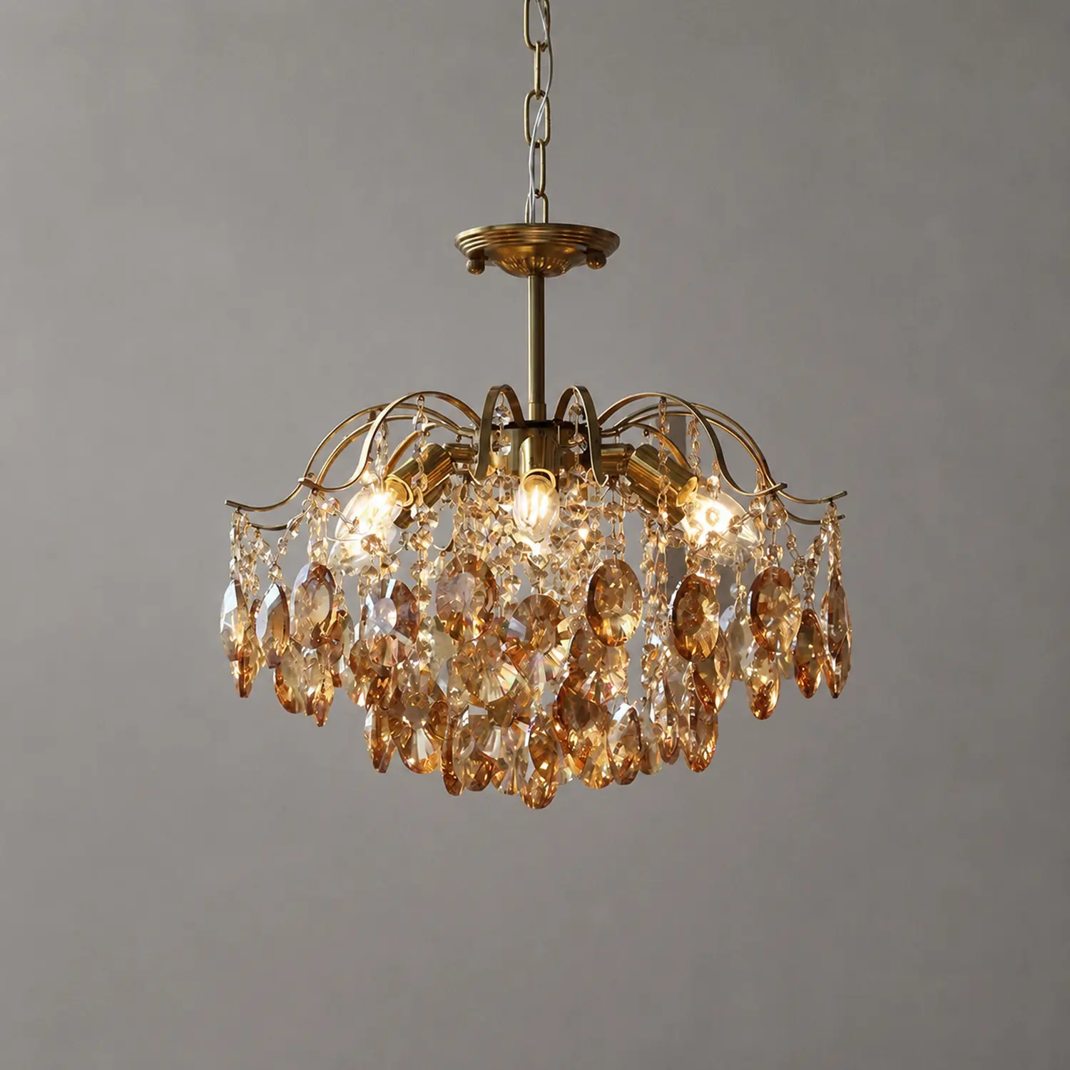 French Light luxury Romantic Crystal Chandelier - Lumpaz