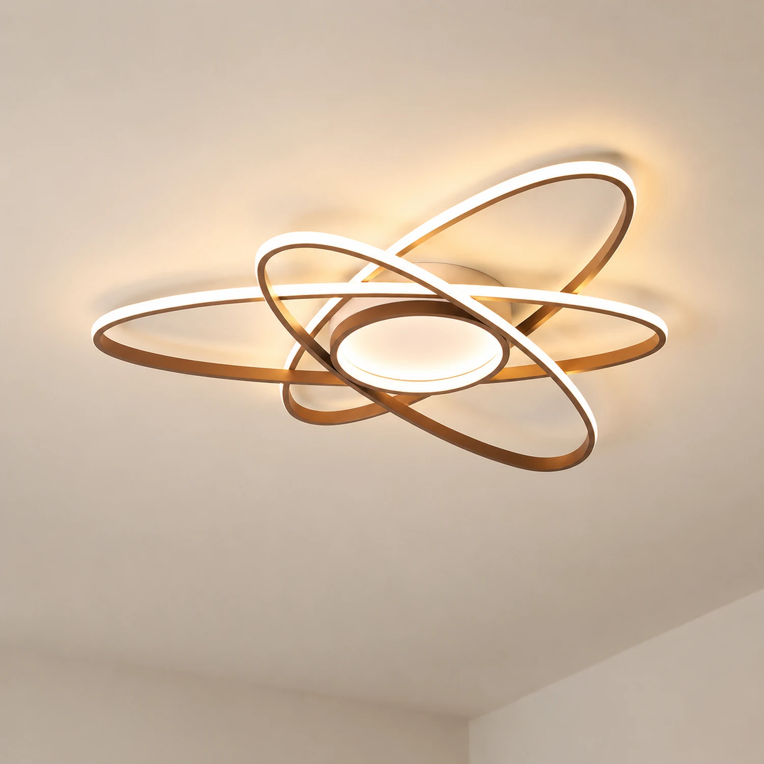 Modern Geometrical Led Ceiling Light - Lumpaz