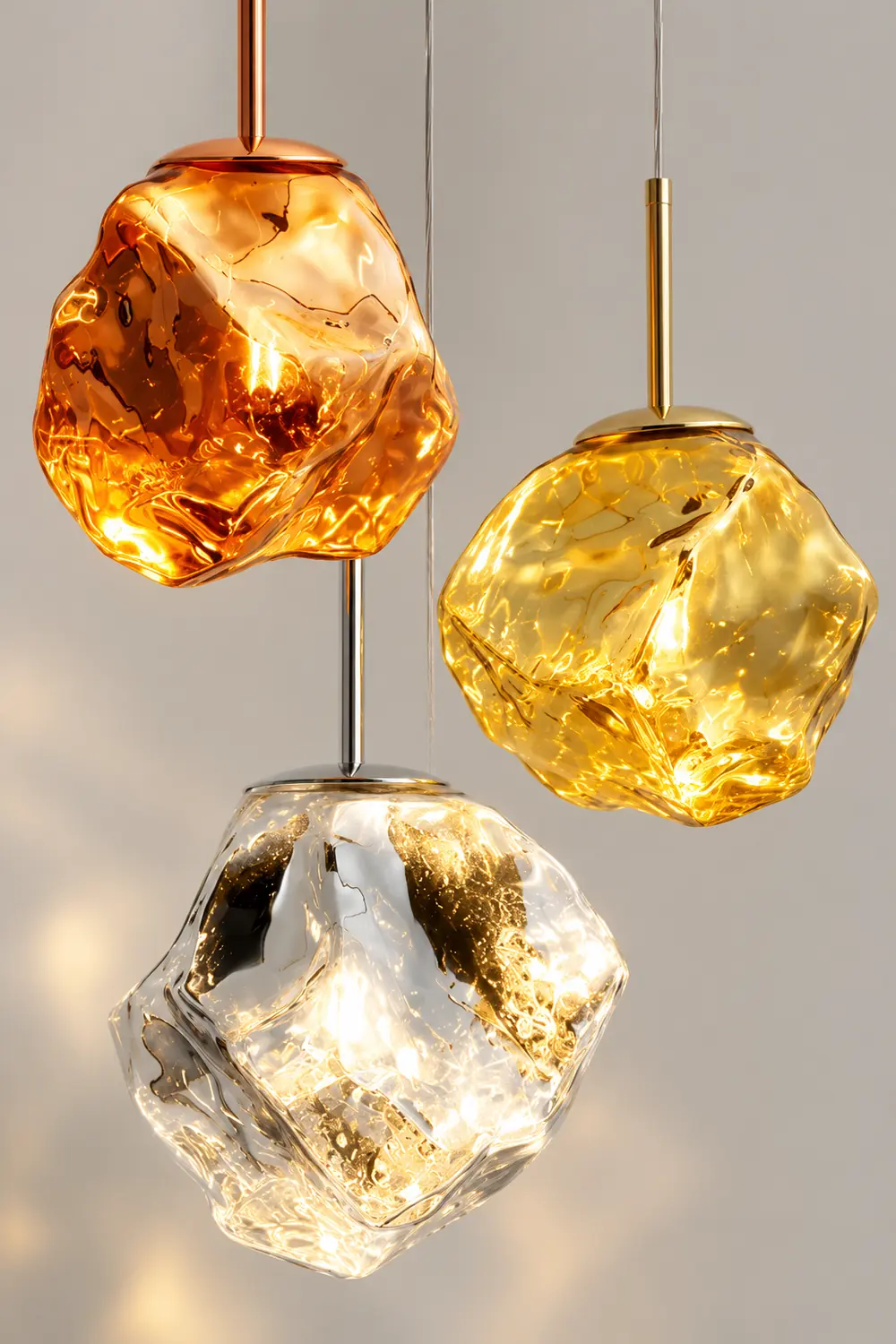Creative Lava Glass Pendant Lamp - Lumpaz