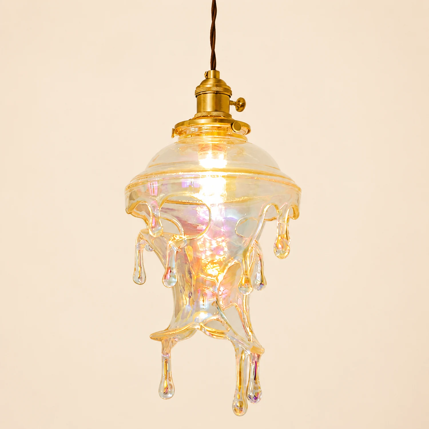 Designer Water Drop Melting Decor Pendant Light - Lumpaz