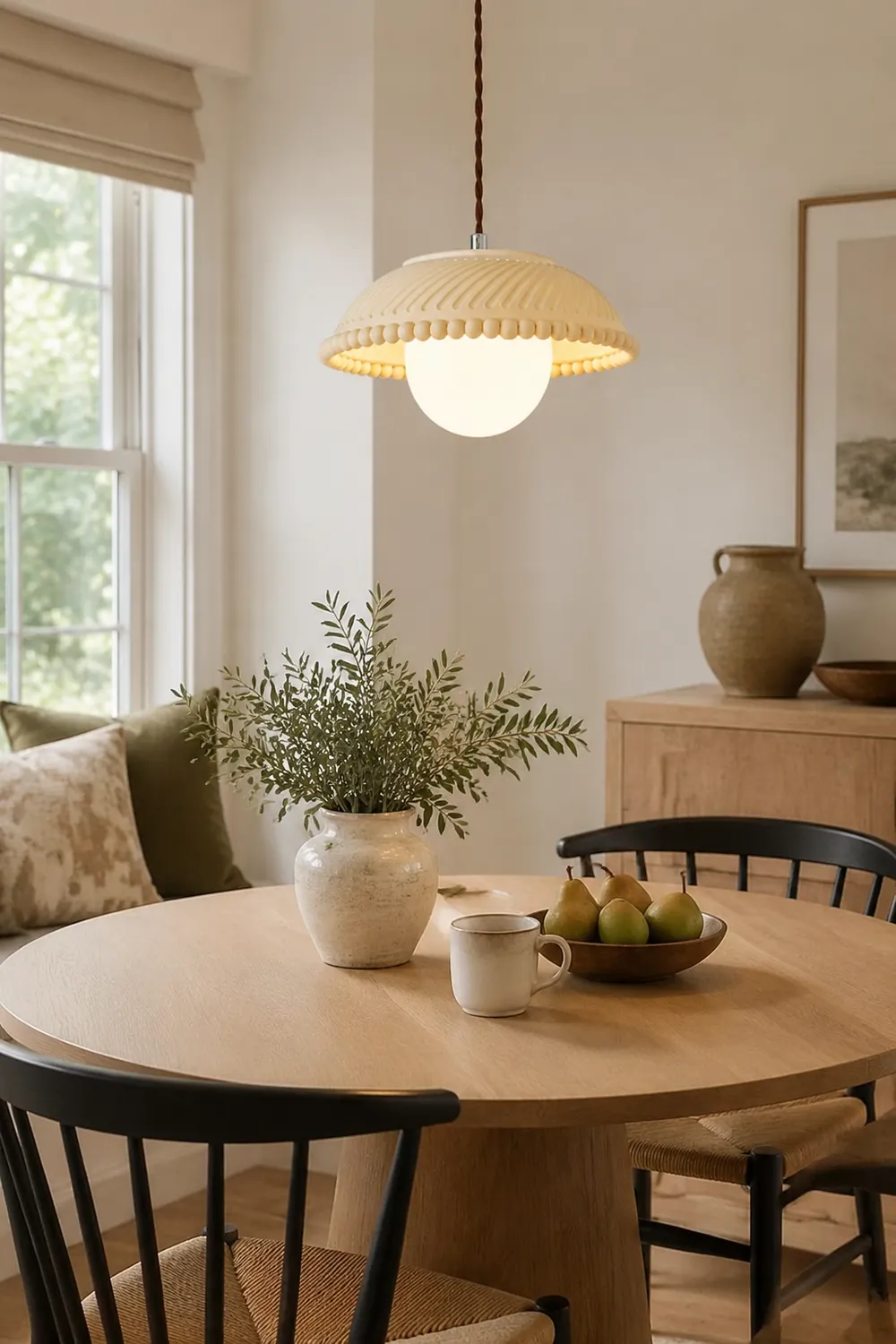 Simple Resin Island Hanging Pendant Light - Lumpaz