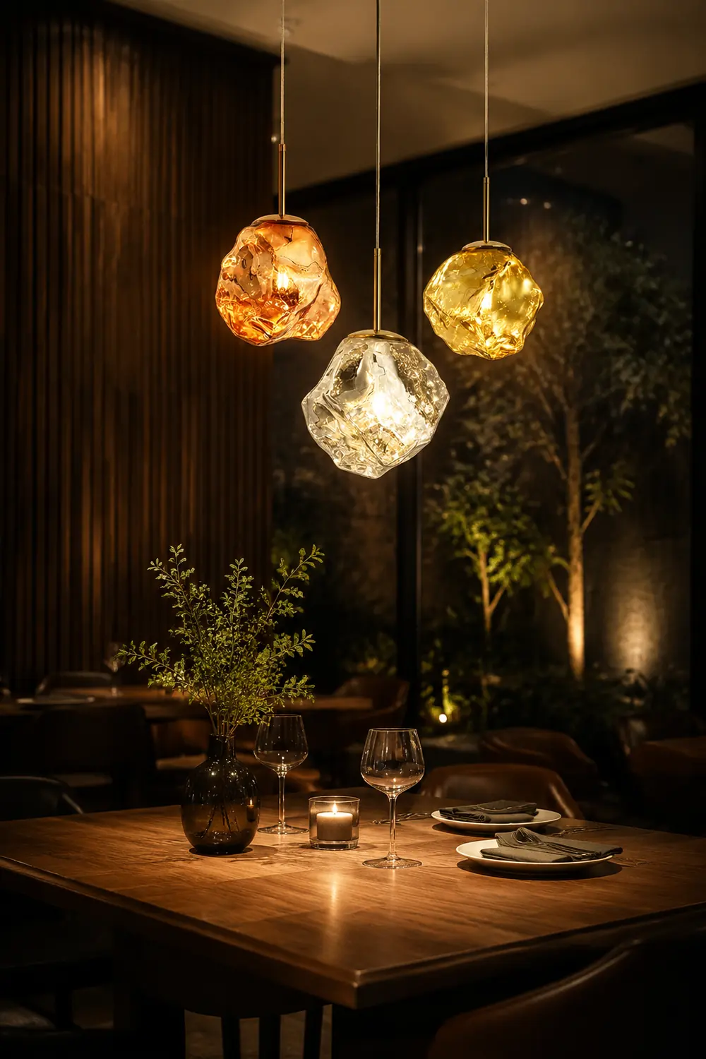Creative Lava Glass Pendant Lamp - Lumpaz