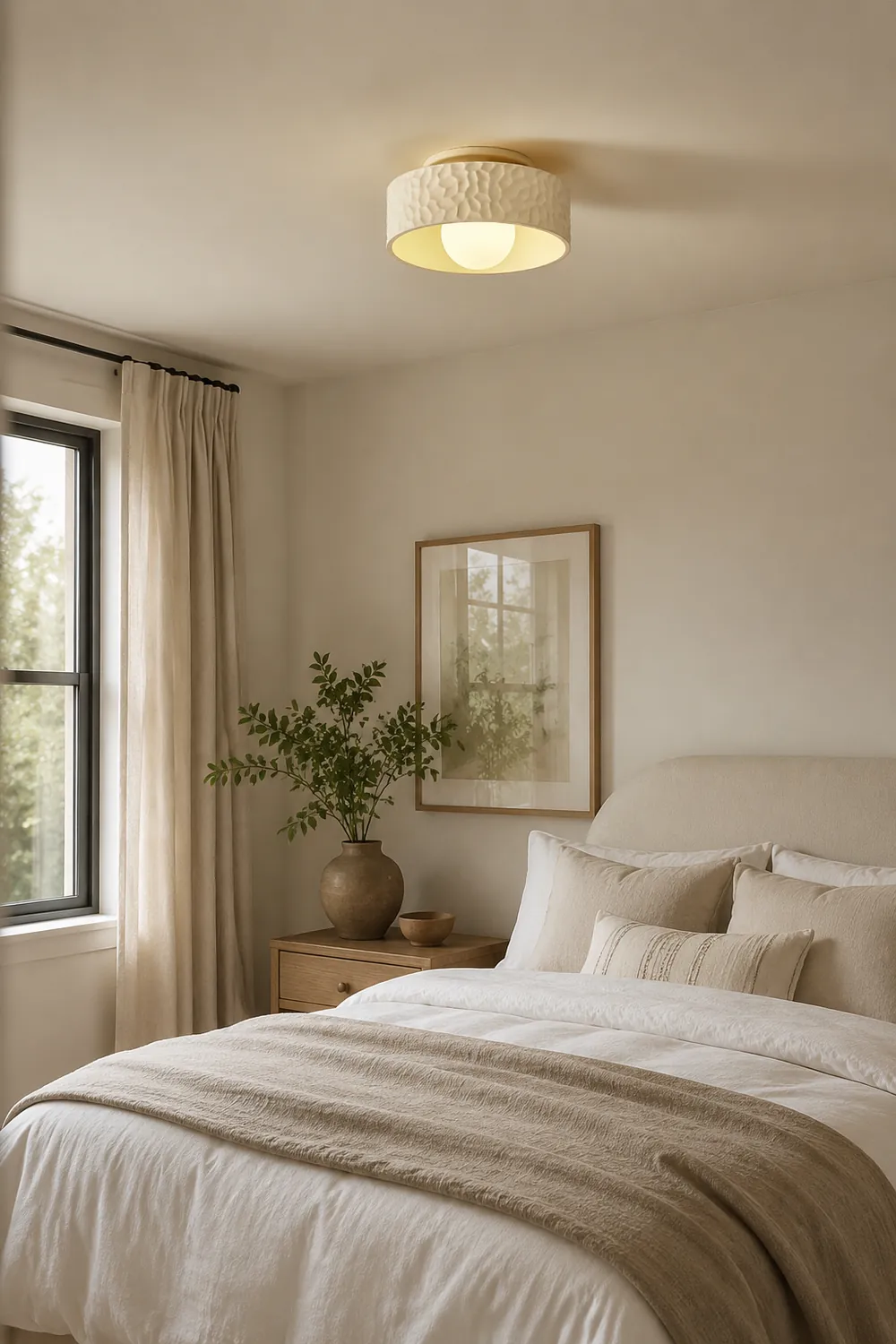 Wabi-sabi Ceiling Lamp Simple Creativity Ceiling Light - Lumpaz