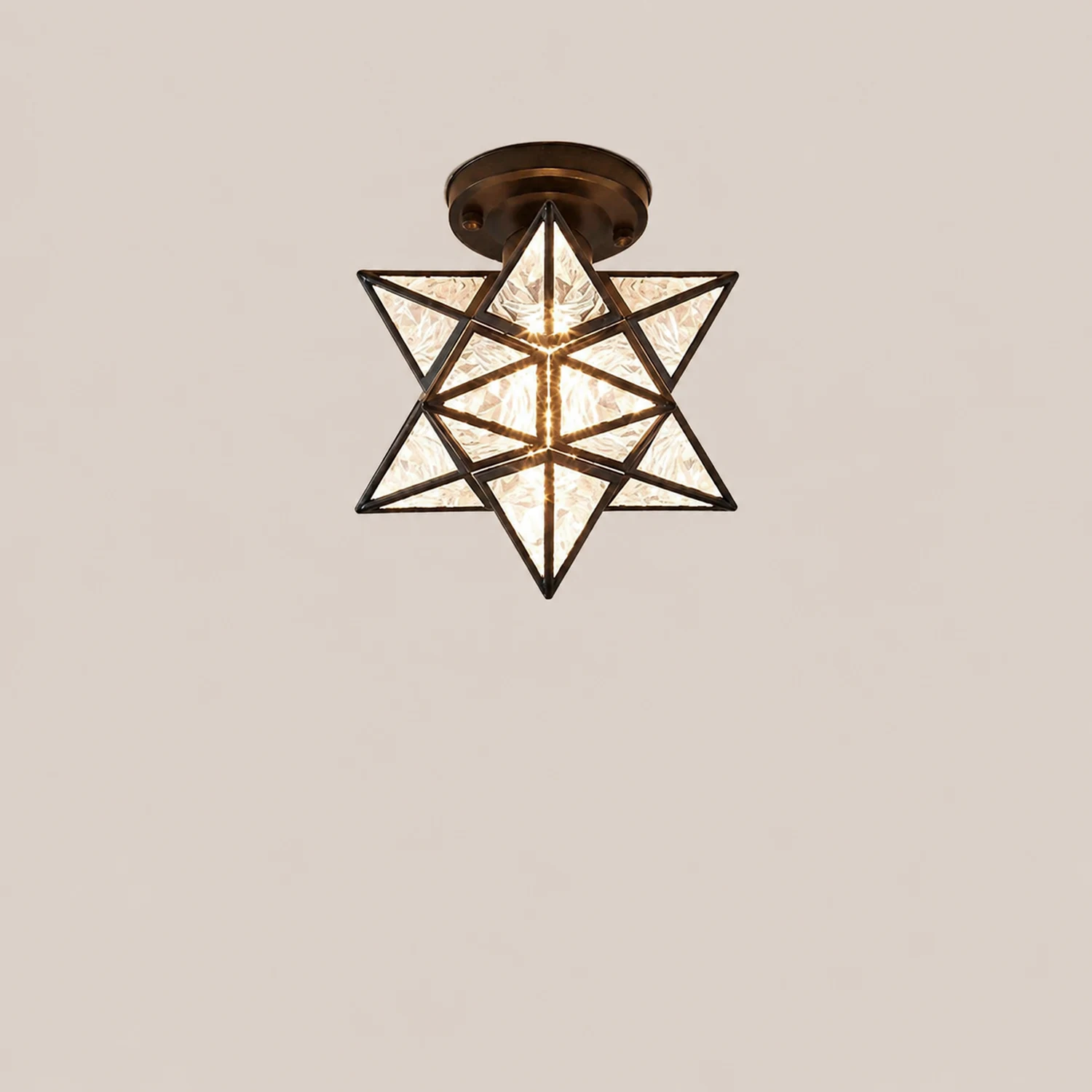 Creative Metal Star Ceiling Light - Lumpaz