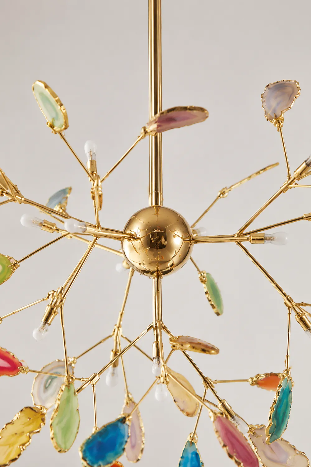 Nordic Creative Light Luxury Agate Stone Chandelier - Lumpaz
