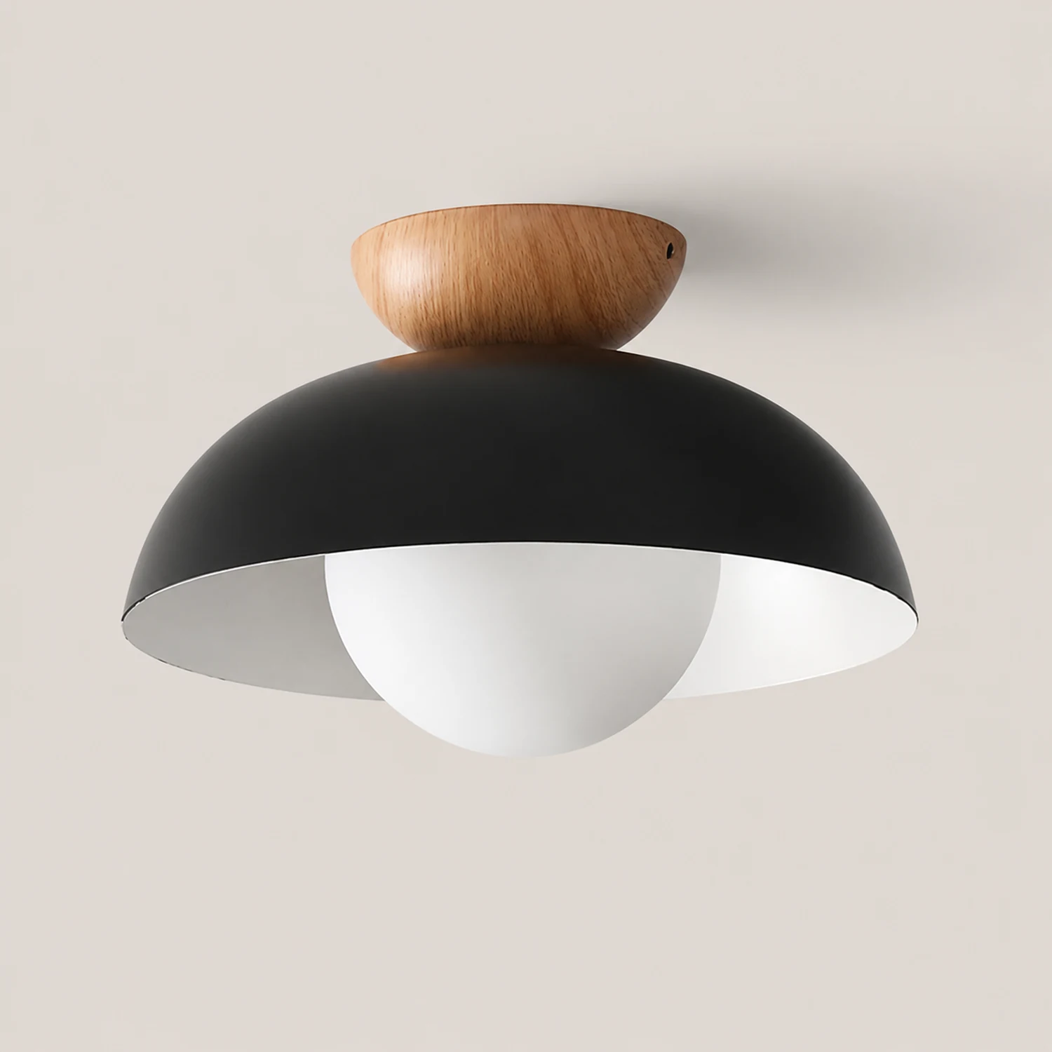 Minimalist Eco-friendly Metal Ceiling Light - Lumpaz