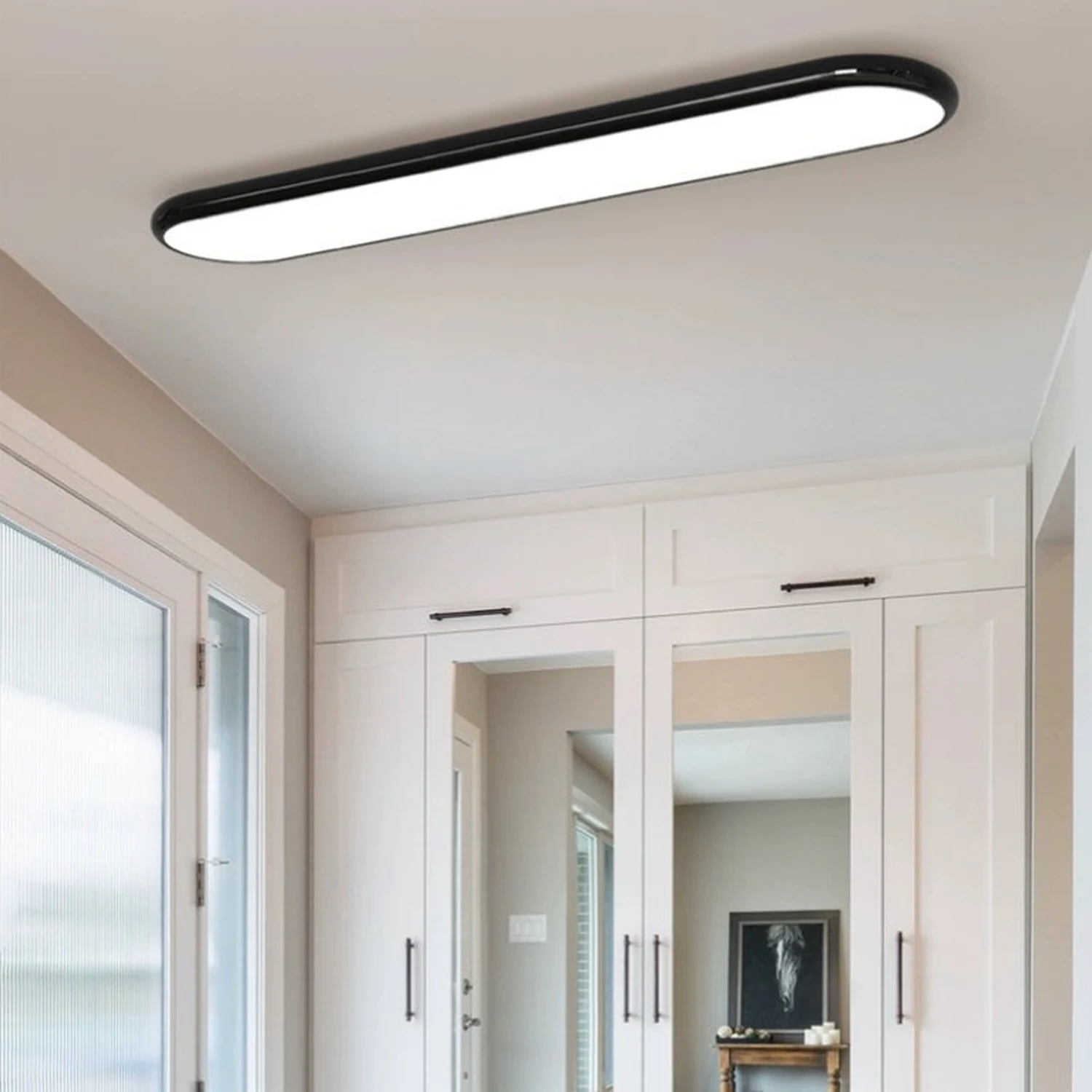 Aisle Metal Flush Mount Ceiling Light - Lumpaz