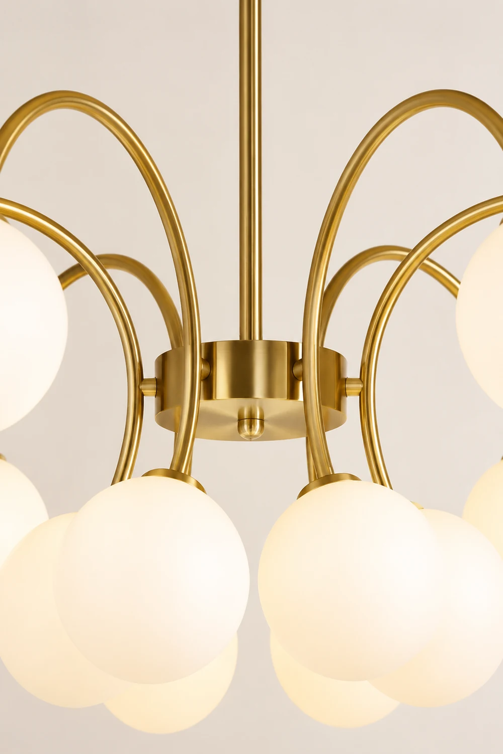 Modern Gold Sputnik Shape Chandelier - Lumpaz