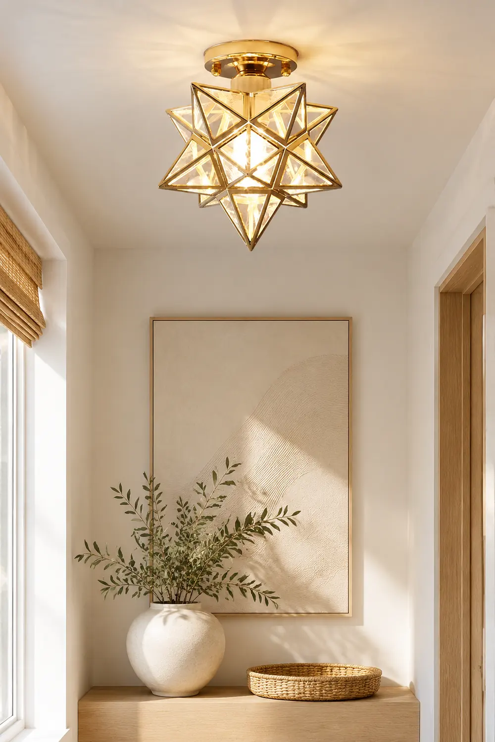 Creative Metal Star Ceiling Light - Lumpaz