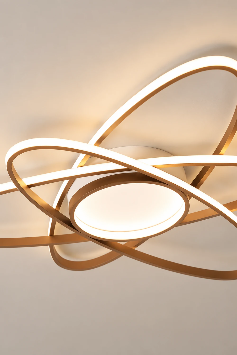 Modern Geometrical Led Ceiling Light - Lumpaz