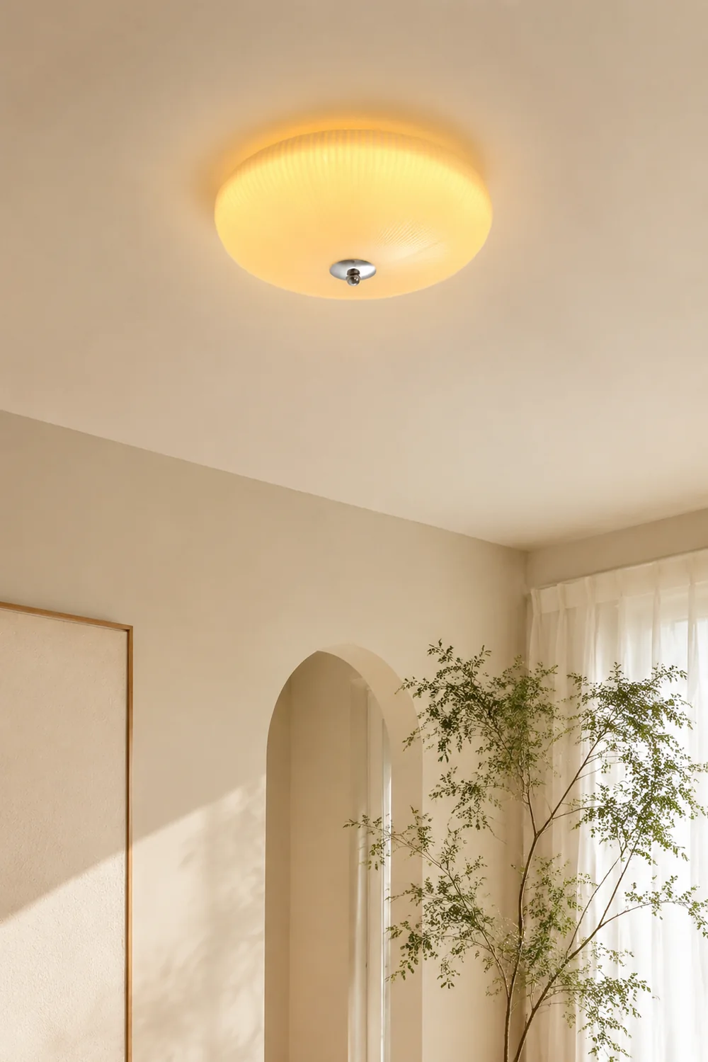 French Simple Glass Ceiling Lamps - Lumpaz