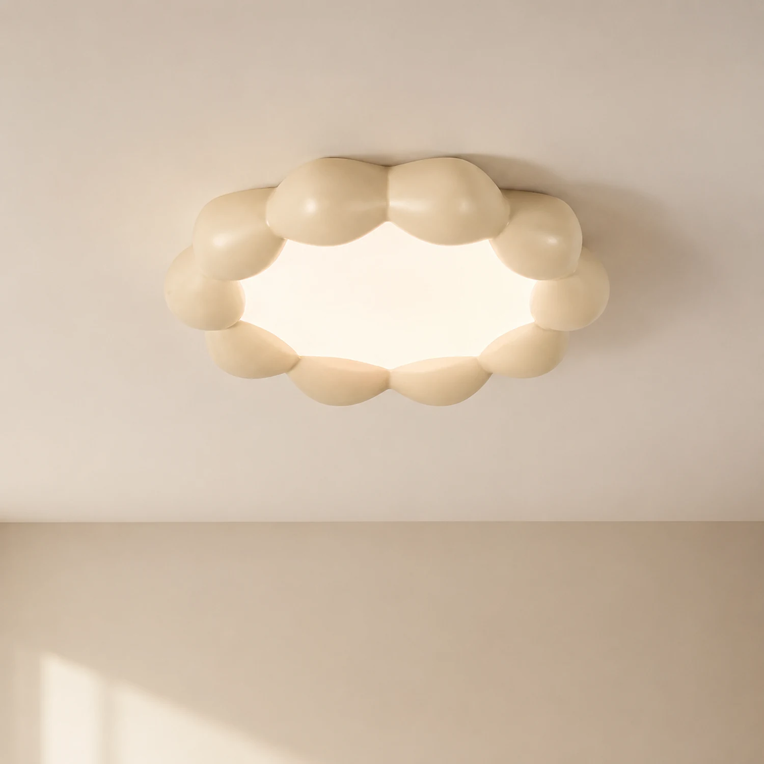Minimalist Modern Resin Ceiling Light - Lumpaz