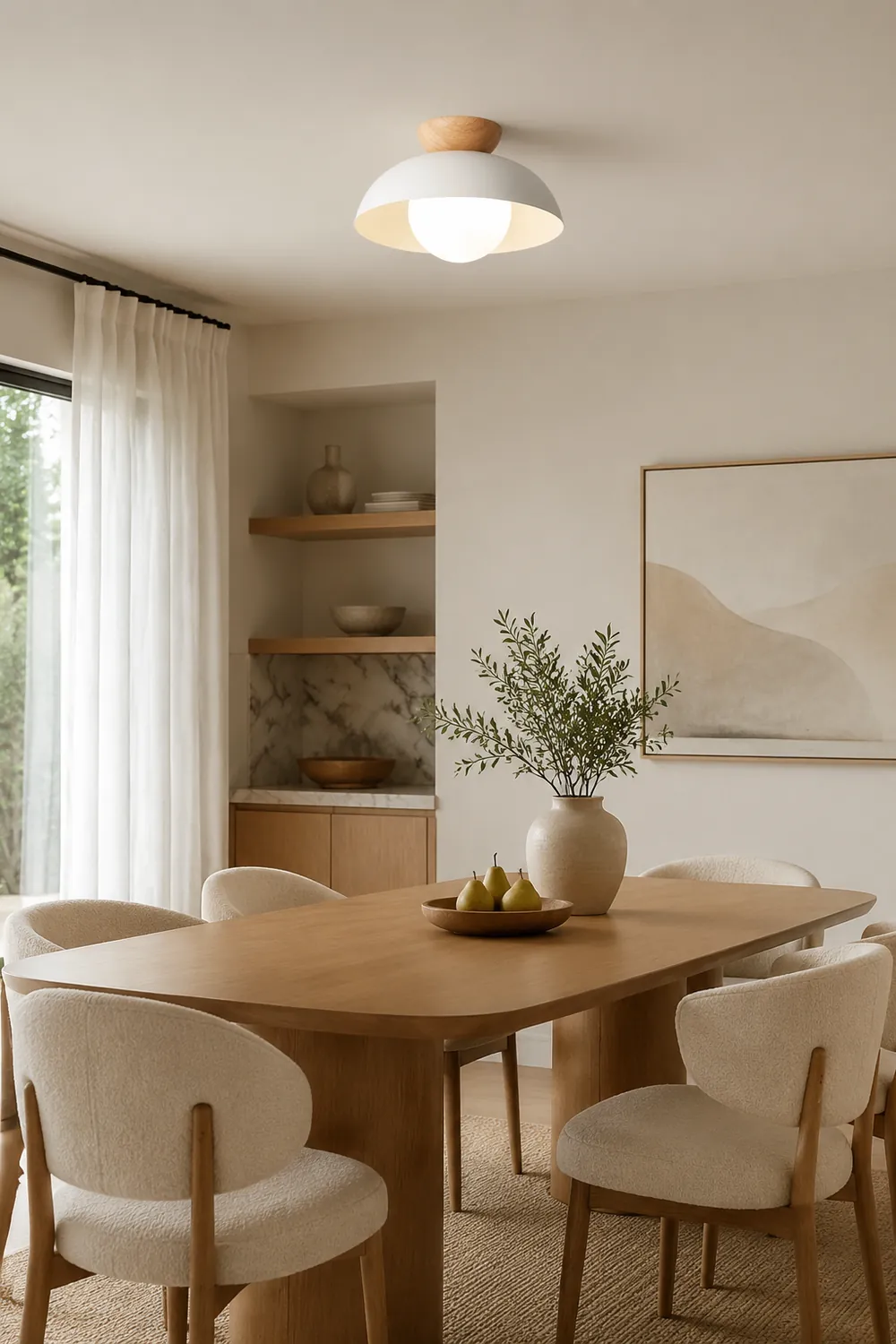 Modern Minimalist Eco-friendly Ceiling Light - Lumpaz