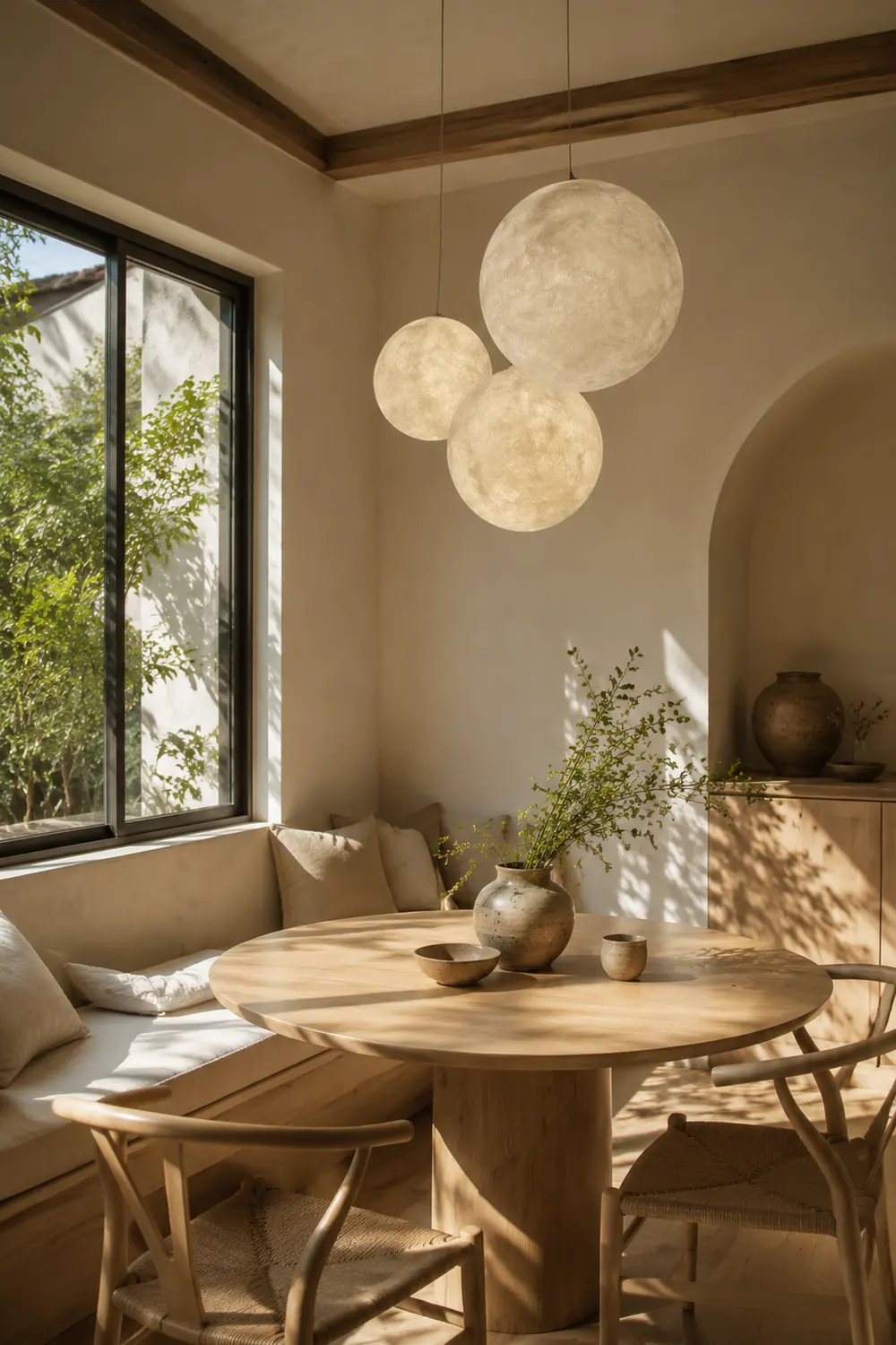 Creative Moon Pendant Light Ball Floor Lamp - Lumpaz