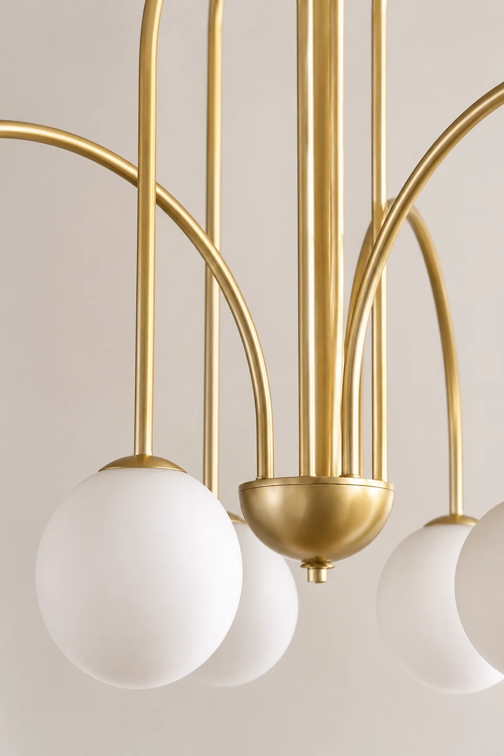 Art Deco Glass Ball Chandelier - Lumpaz