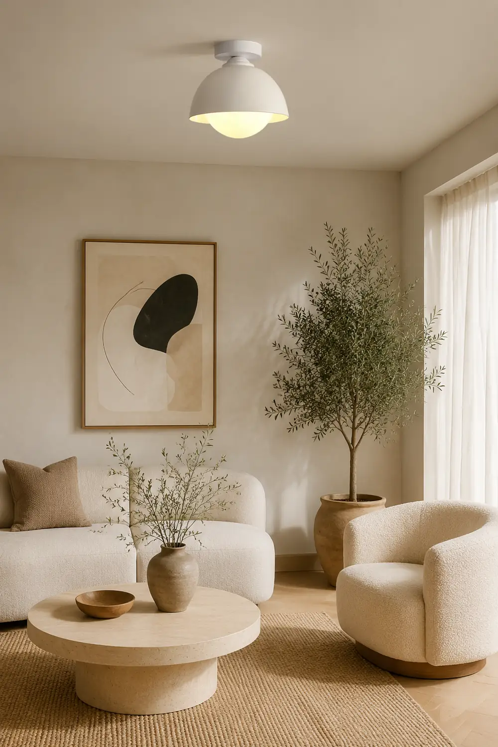 Modern Flowerpot Iron Ceiling Light - Lumpaz