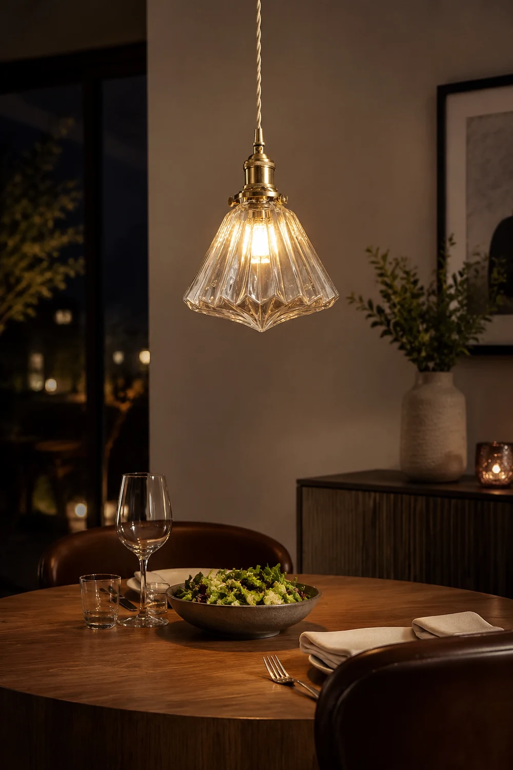 Modern Diamond Glass Pendant Lights - Lumpaz