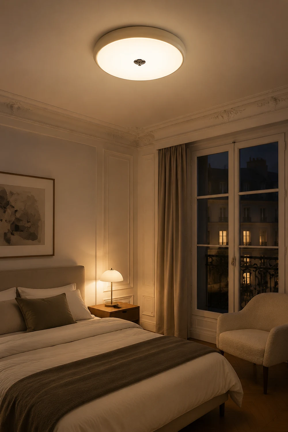 Retro Simple LED Ceiling Light - Lumpaz