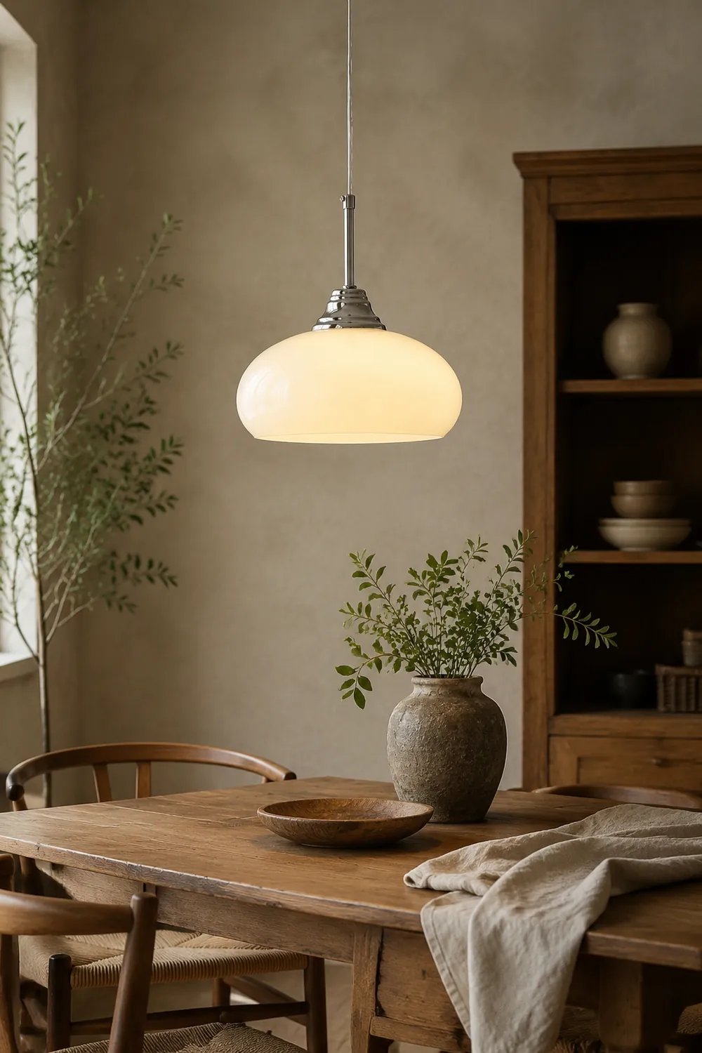 Nordic Bauhaus Small Glass Pendant Light - Lumpaz