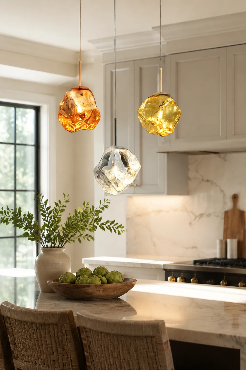 Creative Lava Glass Pendant Lamp - Lumpaz