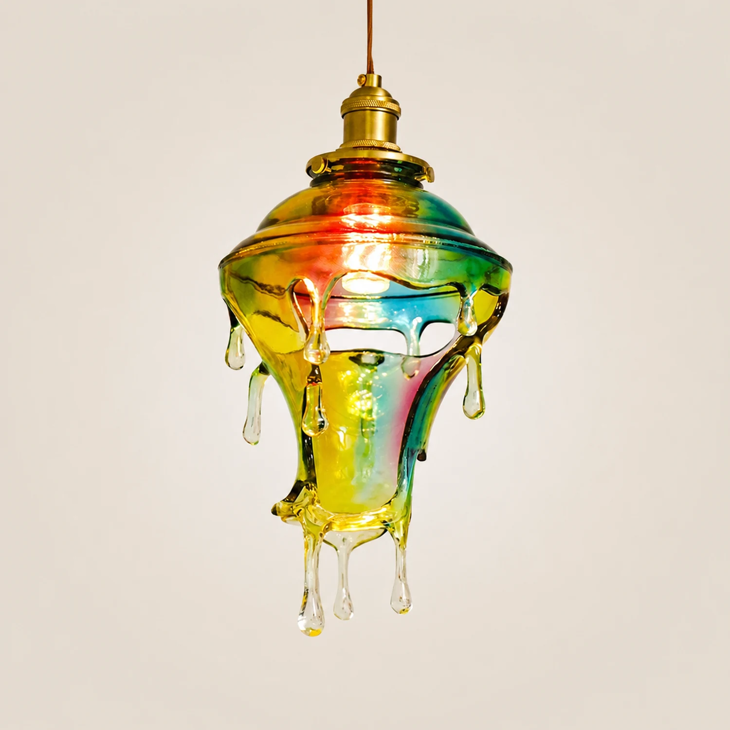 Designer Water Drop Melting Decor Pendant Light - Lumpaz