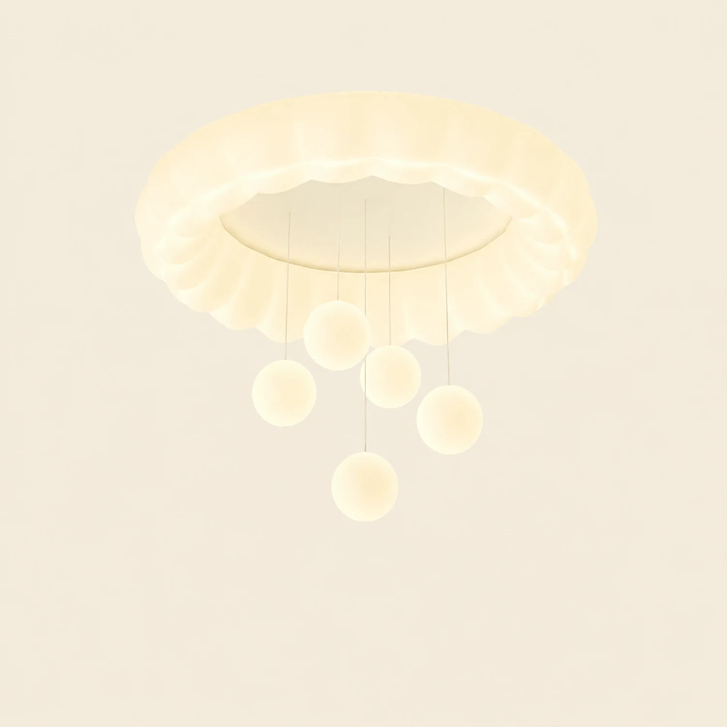 French Warm Ceiling Light For Kids Room - Lumpaz