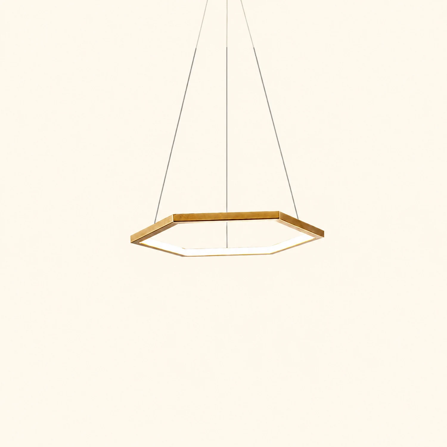 Modern Chic Geometric Polygon Pendant Light - Lumpaz