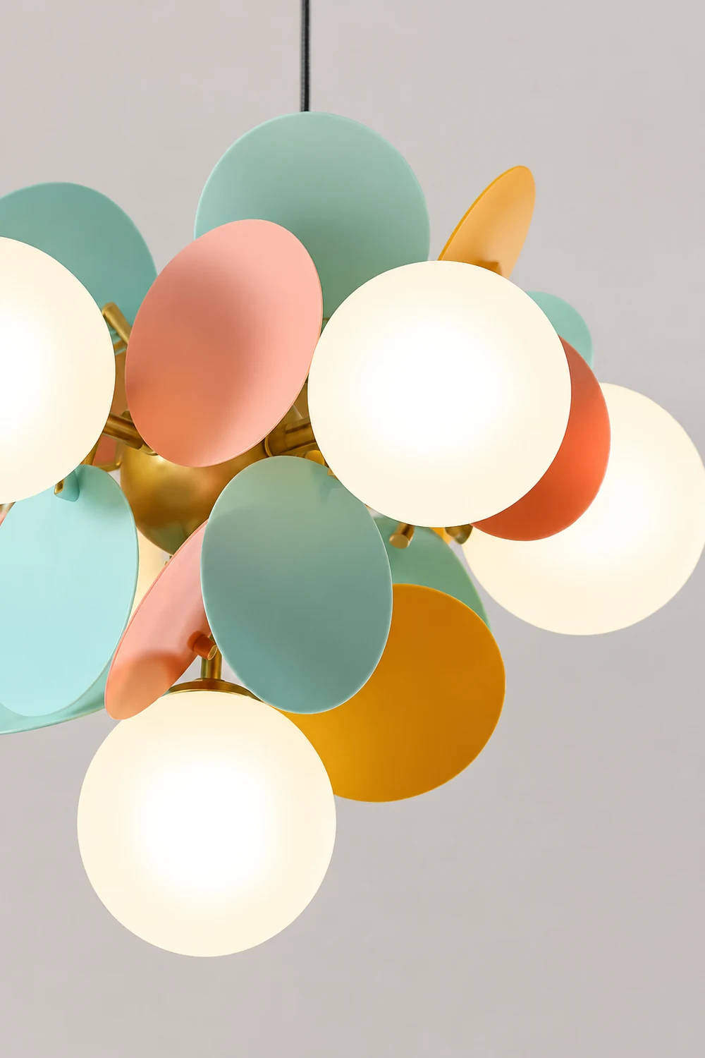 Modern Multicolored Flower-Branch Shaped Ceiling Chandelier Light - Lumpaz