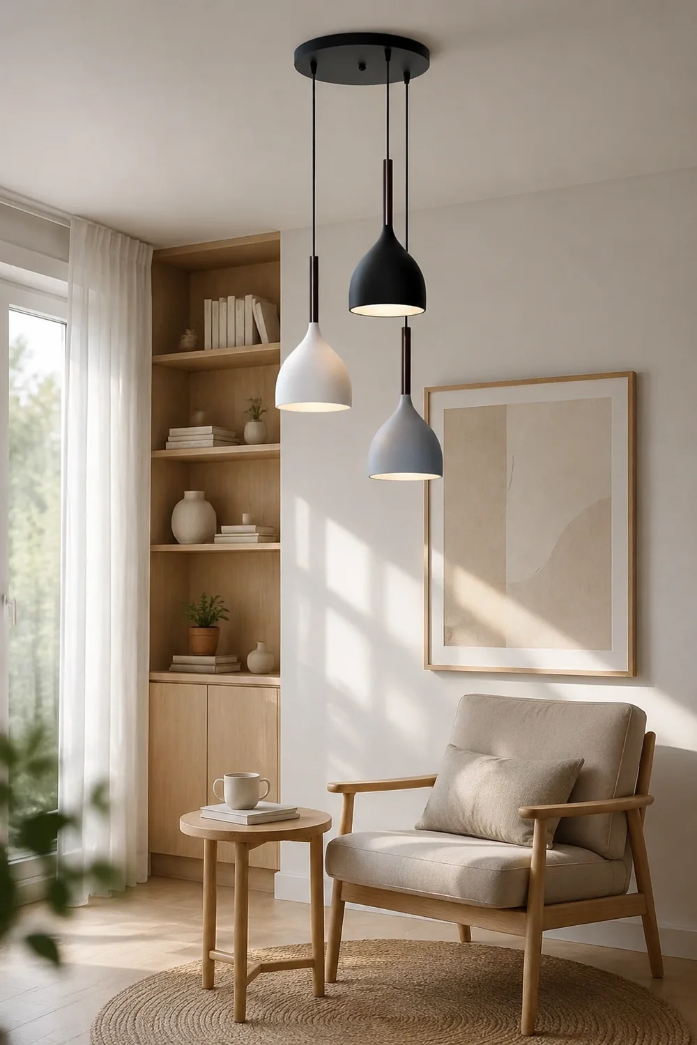 Modern Metal Triple Pendant Lights - Lumpaz