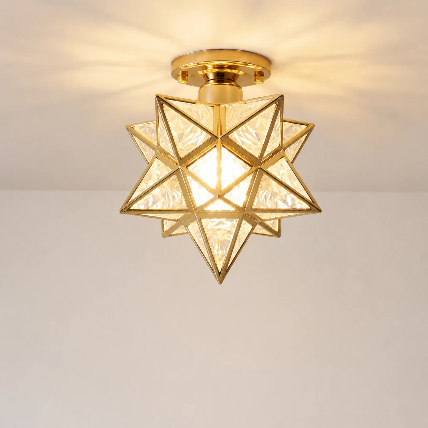 Creative Metal Star Ceiling Light - Lumpaz
