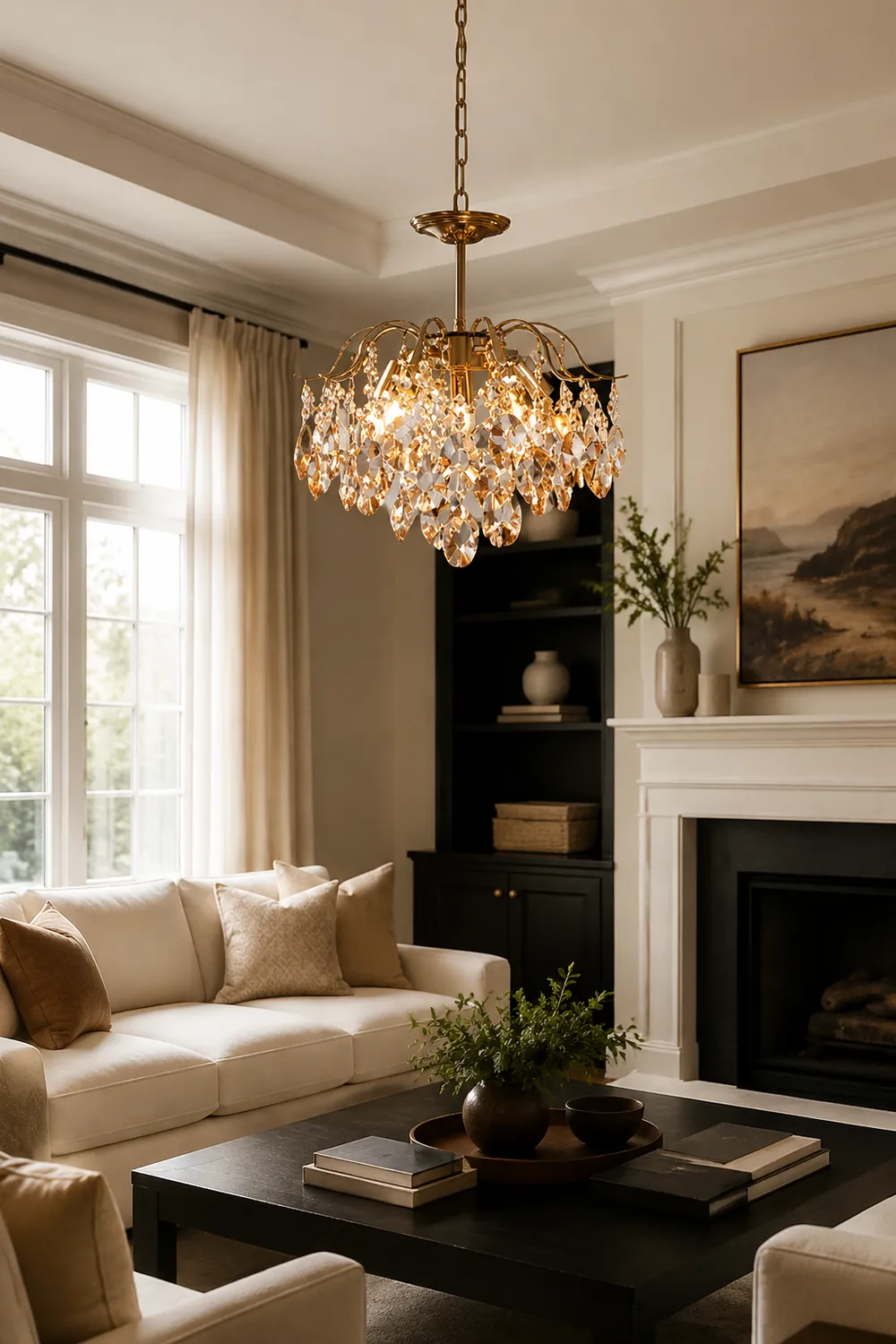 French Light luxury Romantic Crystal Chandelier - Lumpaz