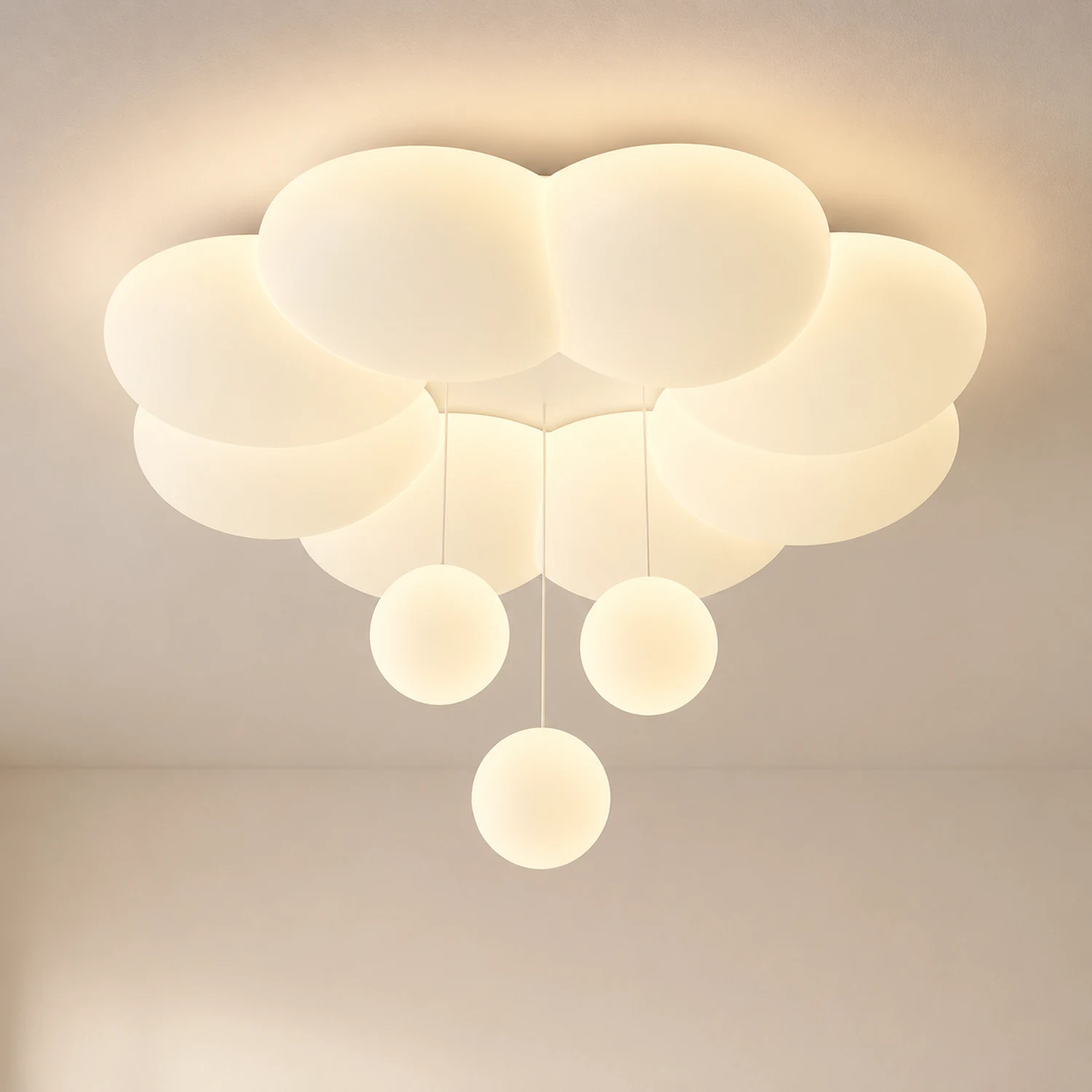 French Warm Ceiling Light For Kids Room - Lumpaz