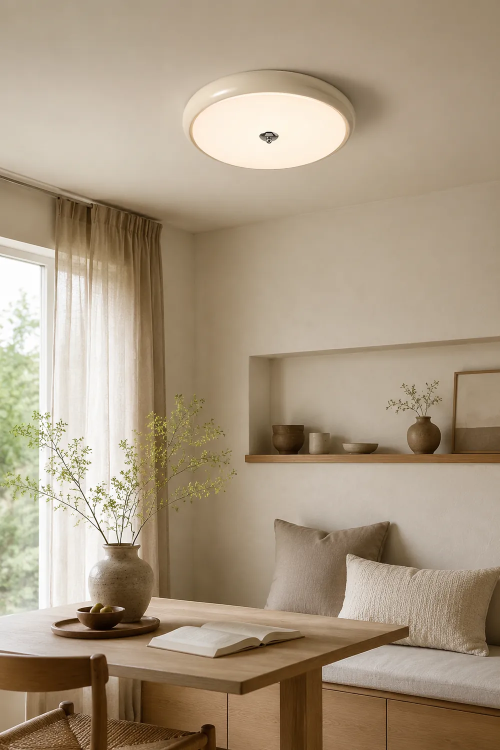 Retro Simple LED Ceiling Light - Lumpaz