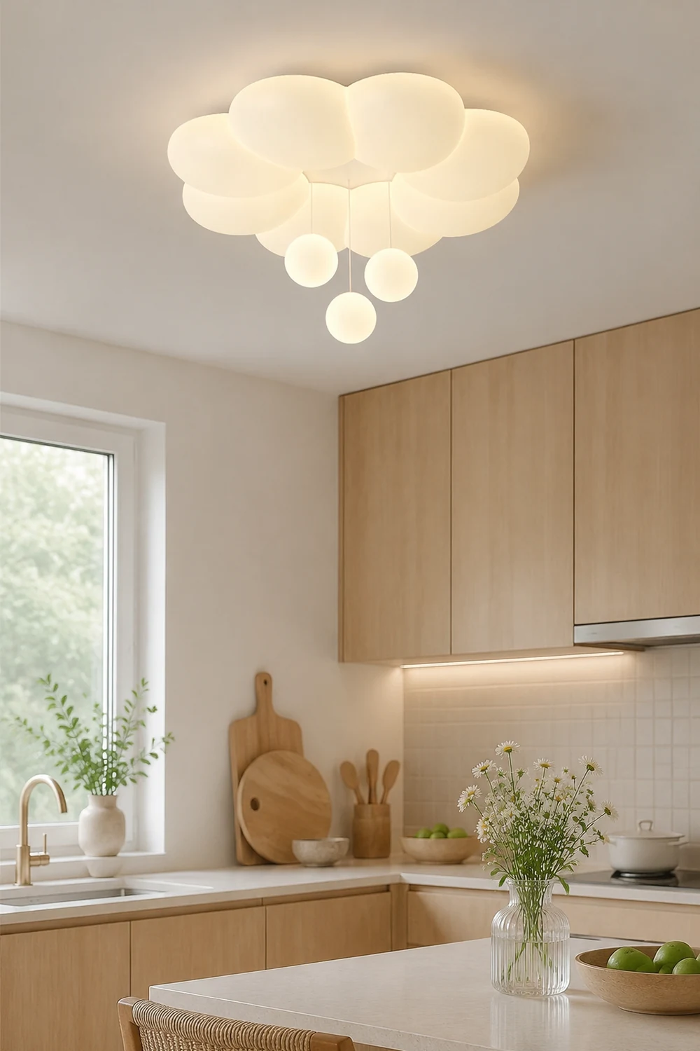 French Warm Ceiling Light For Kids Room - Lumpaz