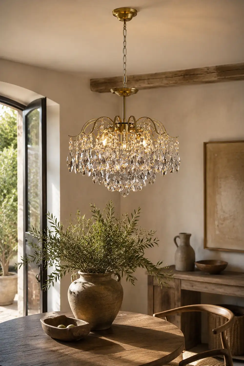 French Light luxury Romantic Crystal Chandelier - Lumpaz