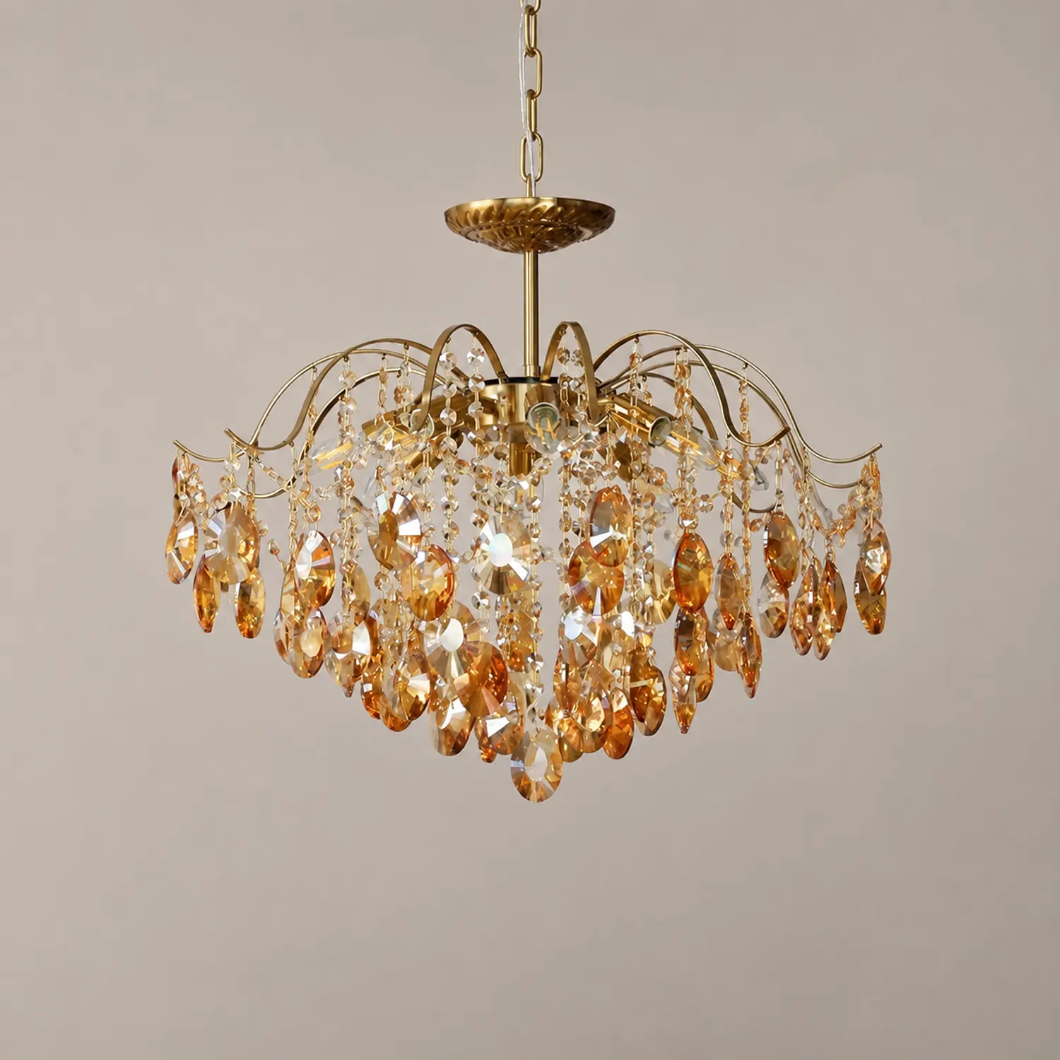 French Light luxury Romantic Crystal Chandelier - Lumpaz
