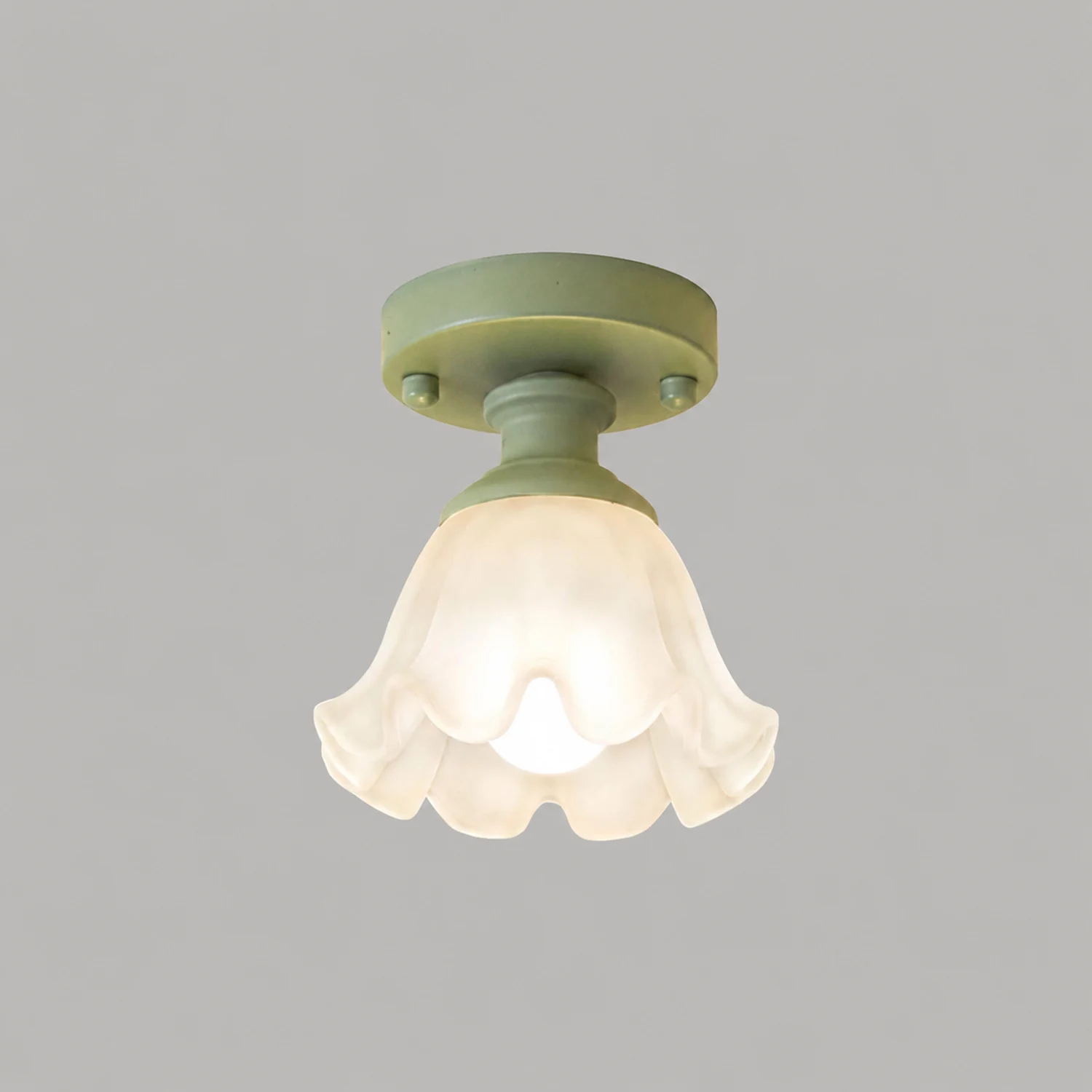 Cream Pumpkin Creative Corridor Aisle Ceiling Light - Lumpaz