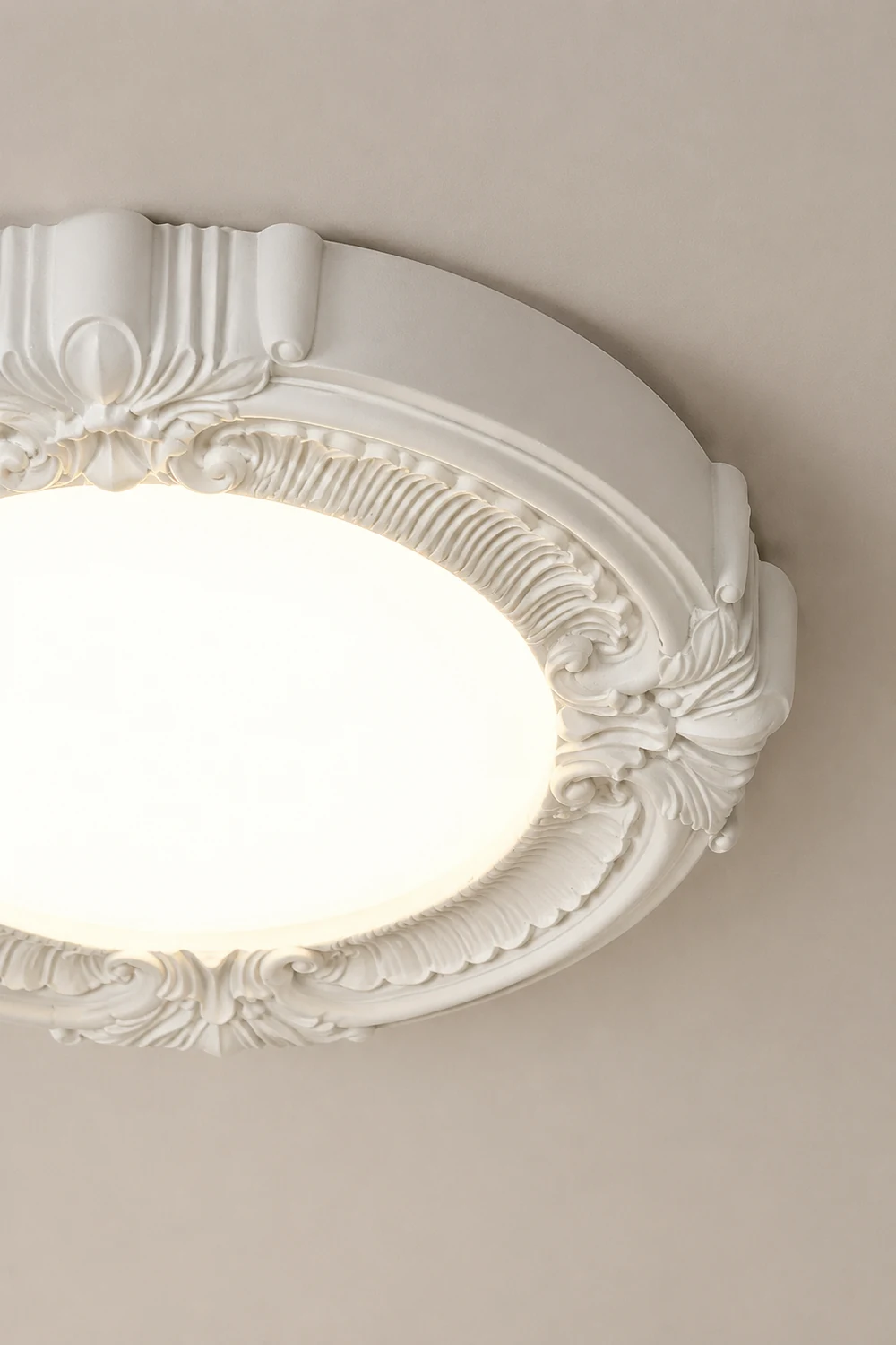 French Retro LED Ceiling Light For Bedroom - Lumpaz