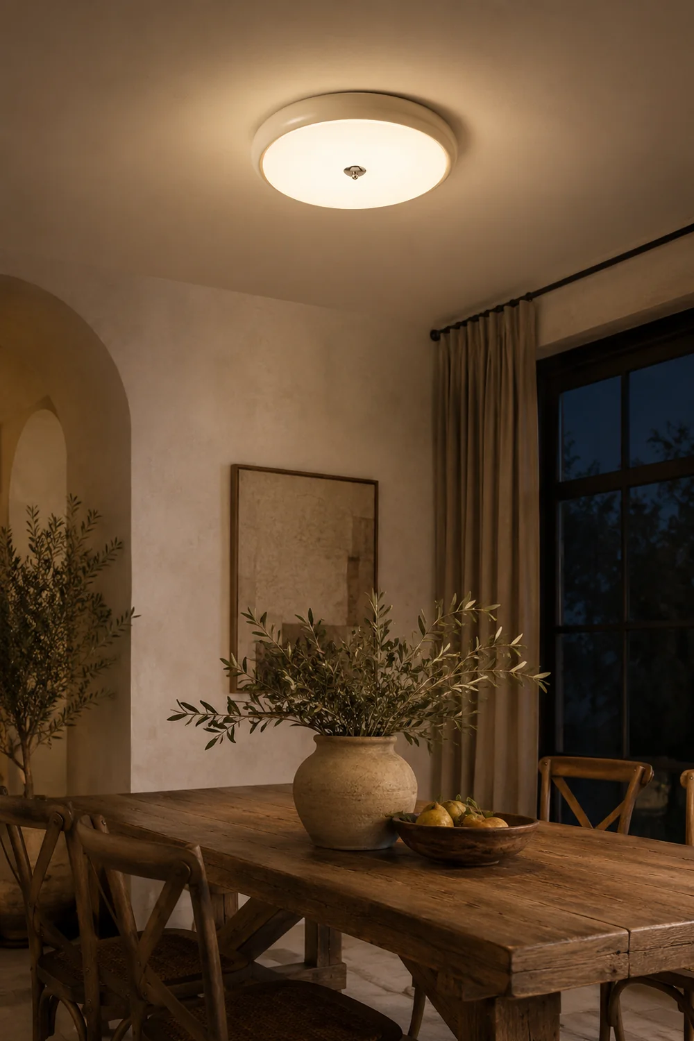 Retro Simple LED Ceiling Light - Lumpaz