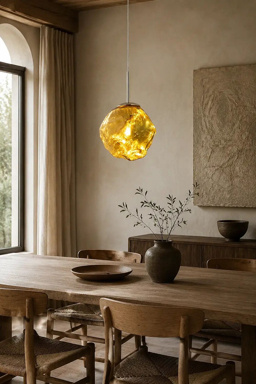 Creative Lava Glass Pendant Lamp - Lumpaz