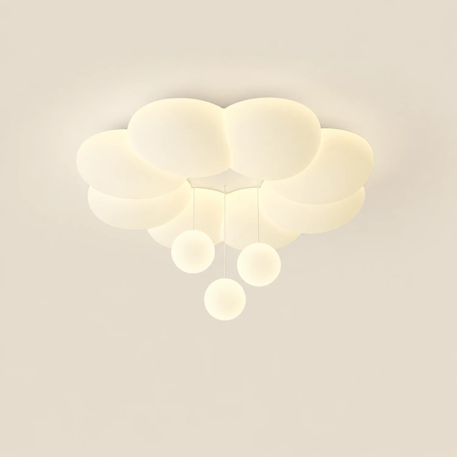 French Warm Ceiling Light For Kids Room - Lumpaz